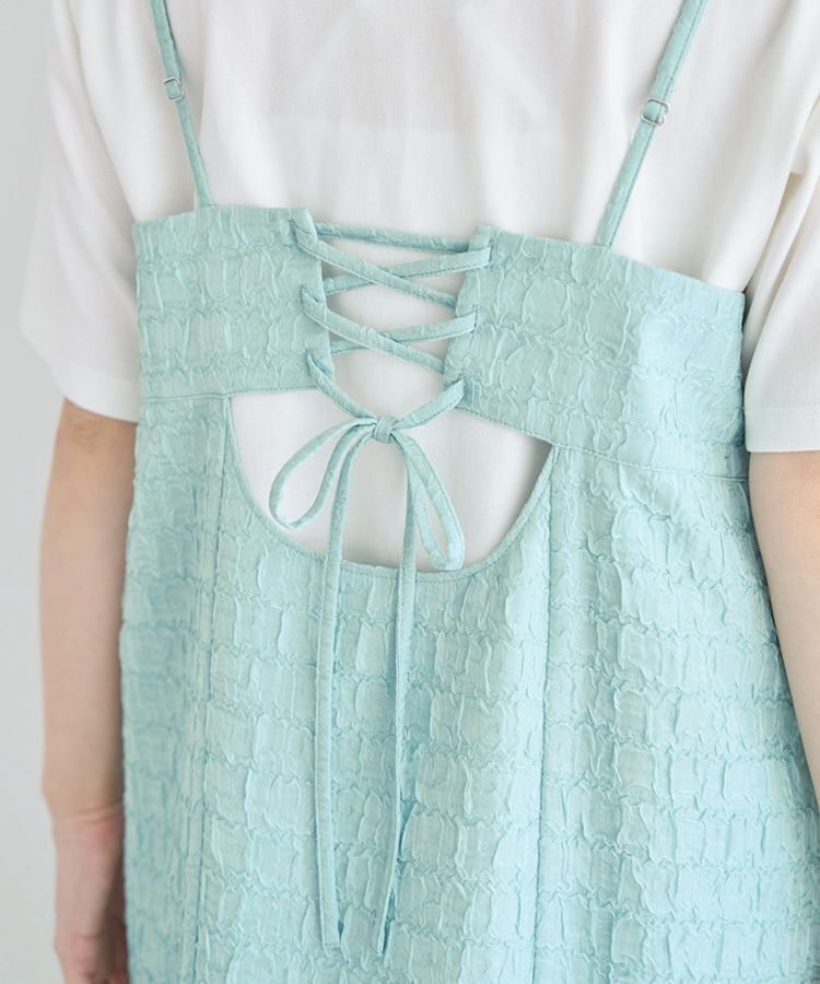 Green Parks「表面感キャミワンピース」|ワンピース|