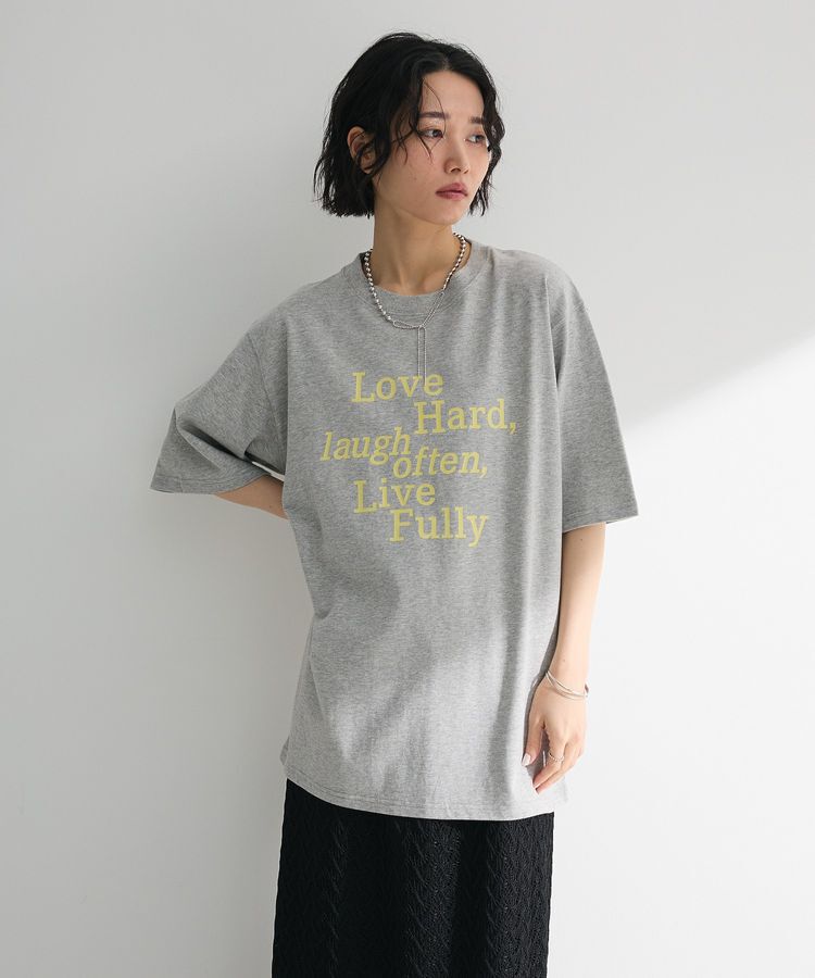 Green Parks「・ELENCARE DUE ロゴpt 6分袖TEE」|Tシャツ・カットソー|