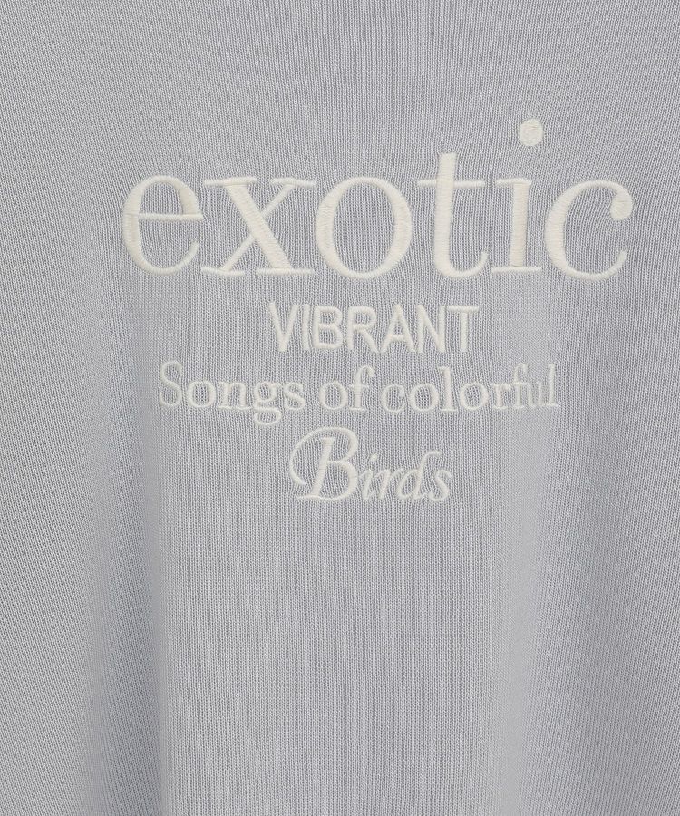 Green Parks「・ELENCARE DUE ロゴ刺繍6分袖ニット」|ニット・セーター|