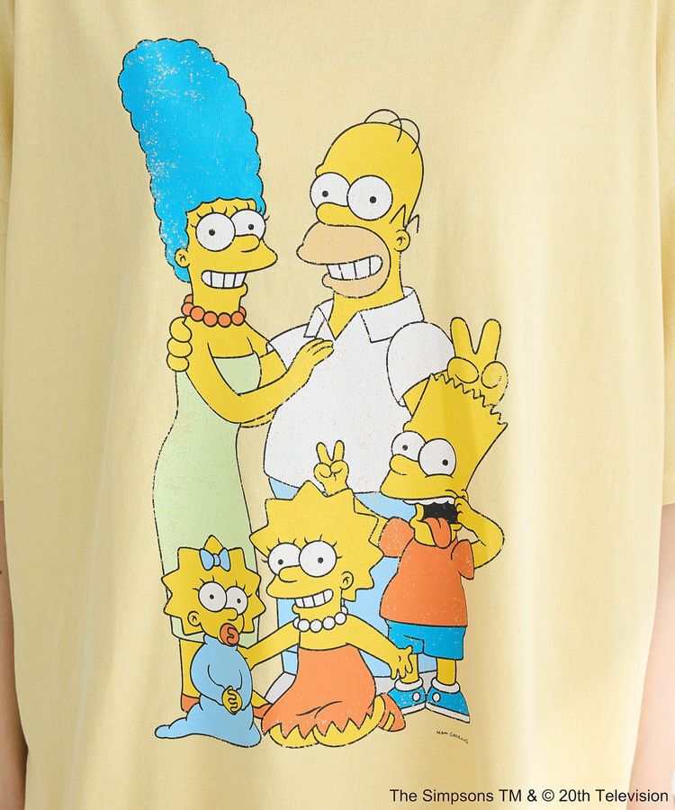 Green Parks「The SimpsonsピグメントプリントTEE」|Tシャツ・カットソー|
