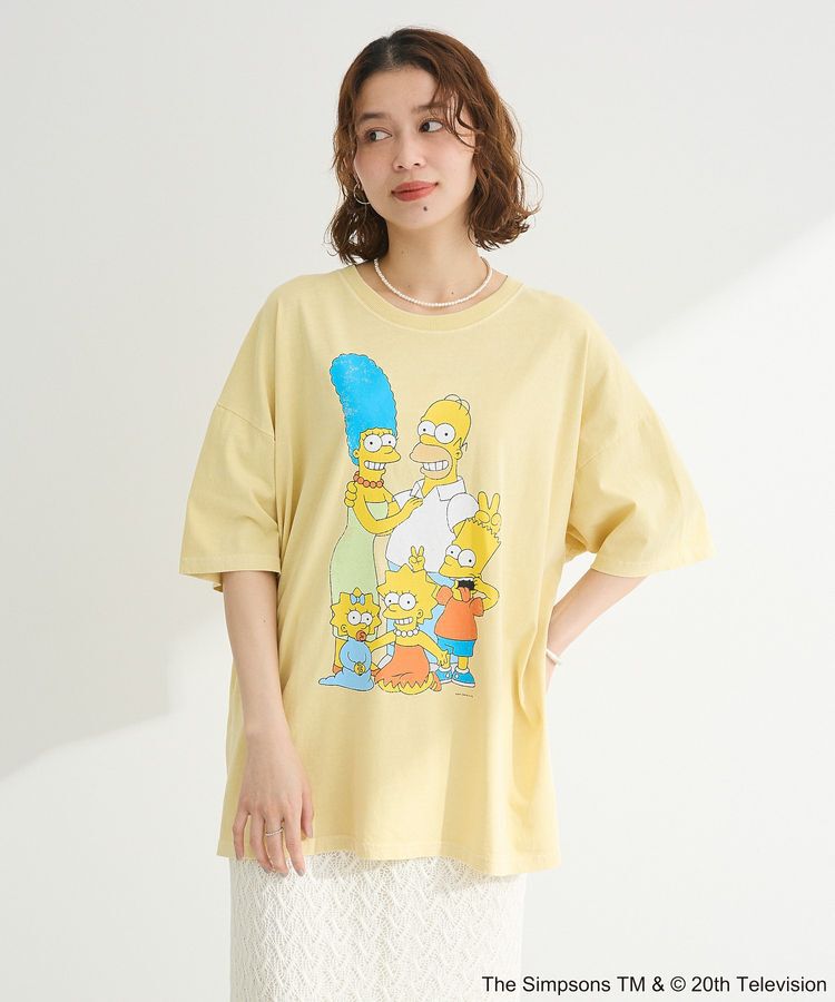 Green Parks「The SimpsonsピグメントプリントTEE」|Tシャツ・カットソー|