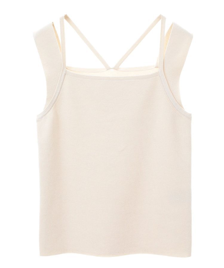 Green Parks「2WAYニットタンクトップ」|インナー|