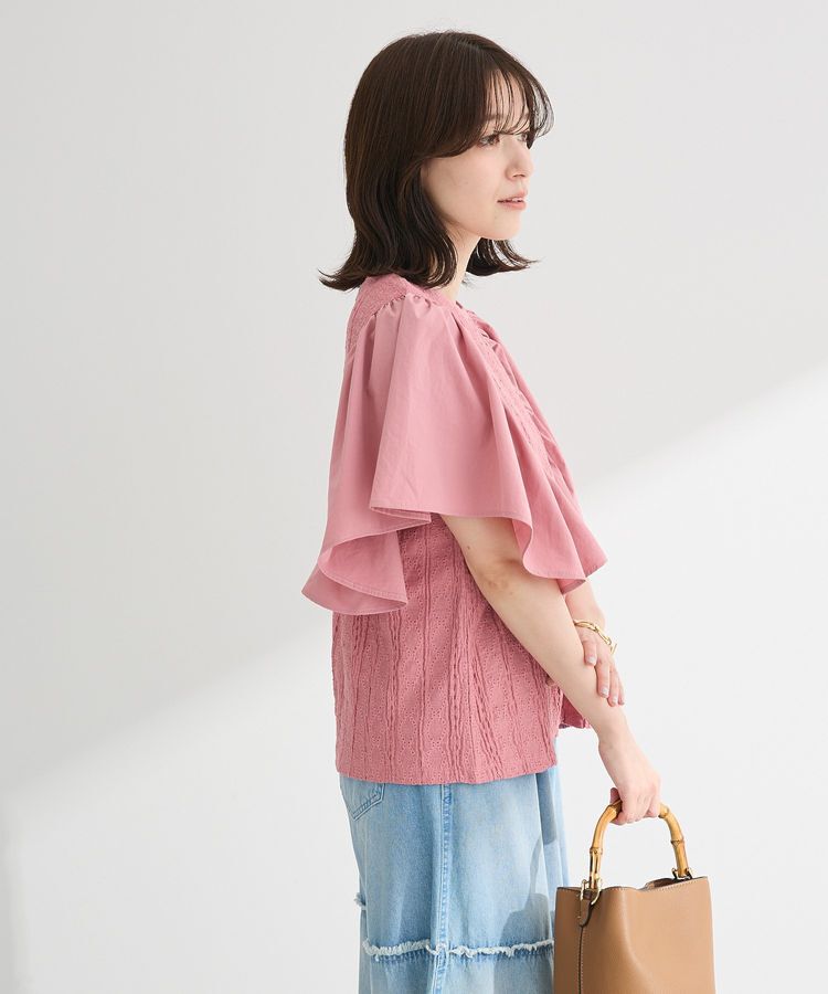 Green Parks「・SUGAR SPOON ラッフルスリーブTEE」|Tシャツ・カットソー|