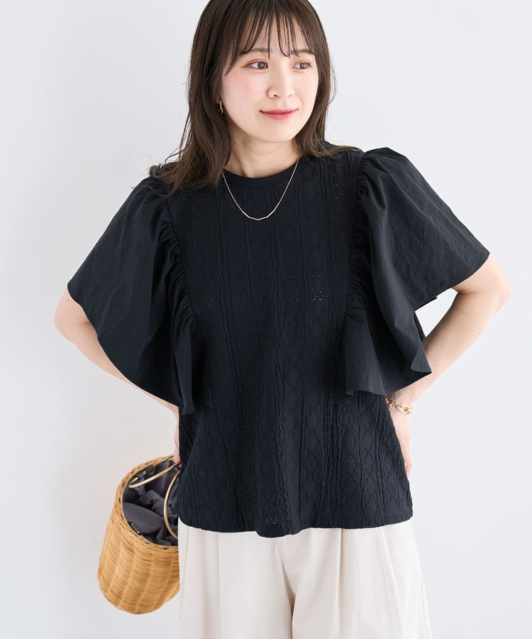 Green Parks「・SUGAR SPOON ラッフルスリーブTEE」|Tシャツ・カットソー|