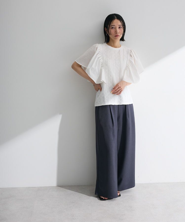 Green Parks「・SUGAR SPOON ラッフルスリーブTEE」|Tシャツ・カットソー|