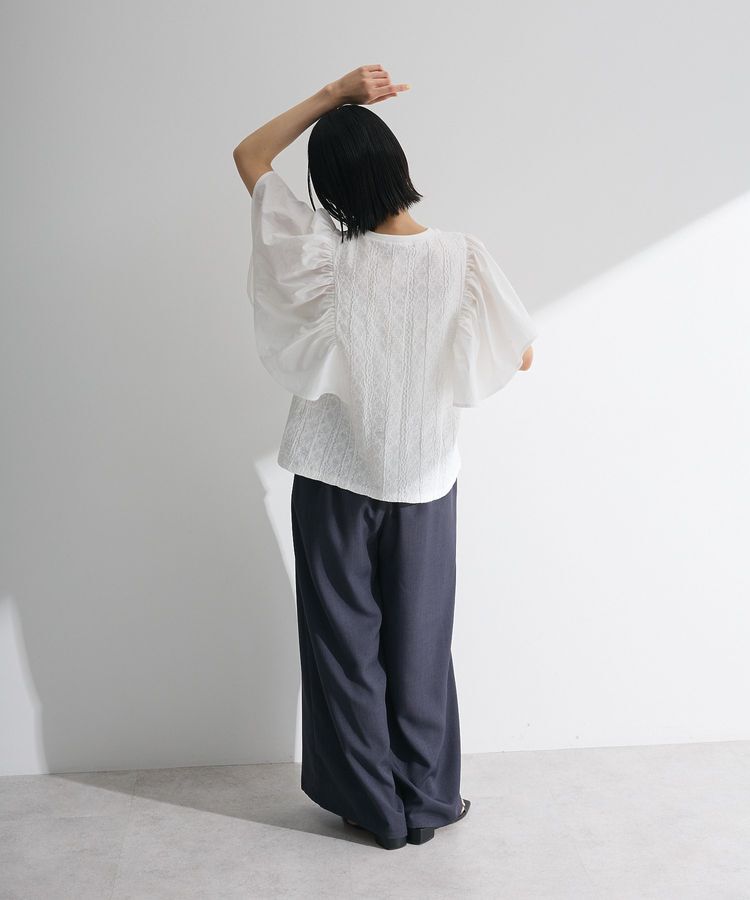 Green Parks「・SUGAR SPOON ラッフルスリーブTEE」|Tシャツ・カットソー|