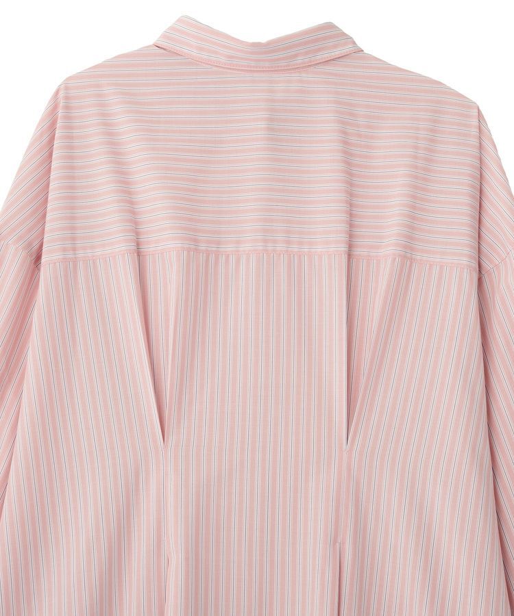 Green Parks「イージーケア抜け衿ウエストタックシャツワンピース」|ワンピース|