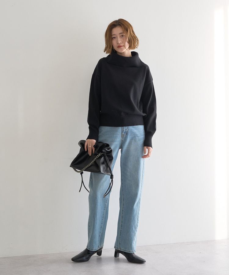 YECCA VECCA「オフタートルネックニット」|ニット・セーター|