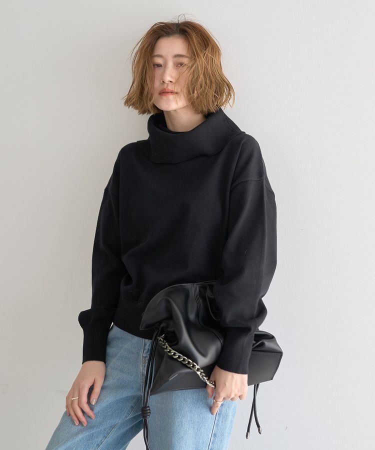 YECCA VECCA「オフタートルネックニット」|ニット・セーター|