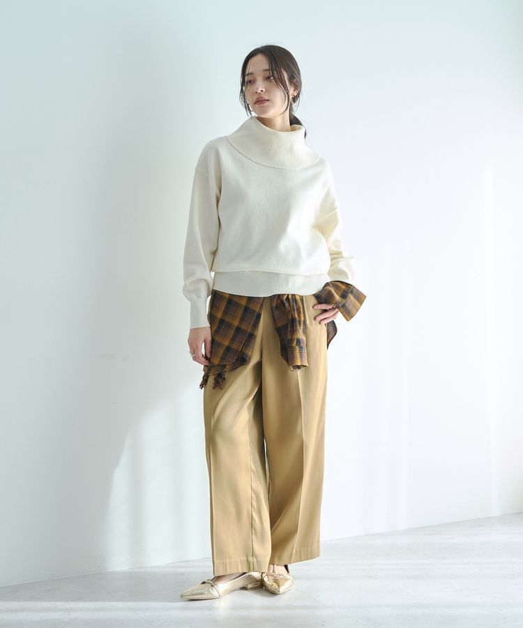 YECCA VECCA「オフタートルネックニット」|ニット・セーター|