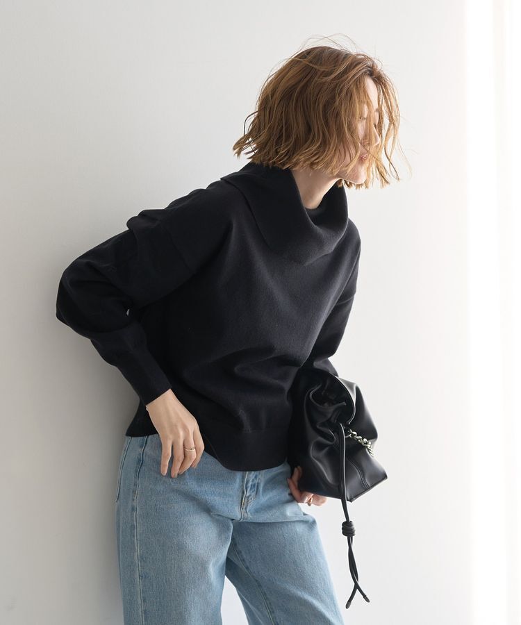 YECCA VECCA「オフタートルネックニット」|ニット・セーター|