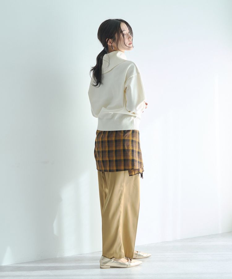 YECCA VECCA「オフタートルネックニット」|ニット・セーター|