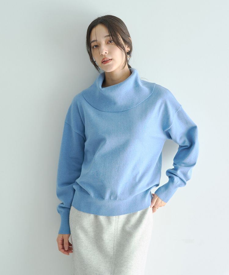 YECCA VECCA「オフタートルネックニット」|ニット・セーター|