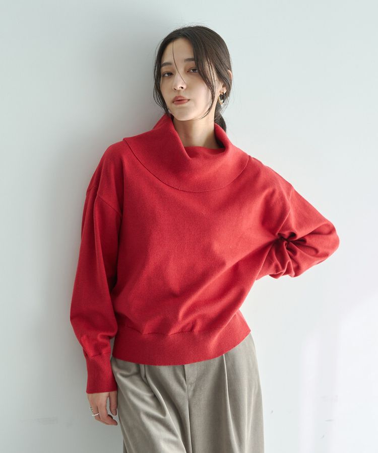 YECCA VECCA「オフタートルネックニット」|ニット・セーター|