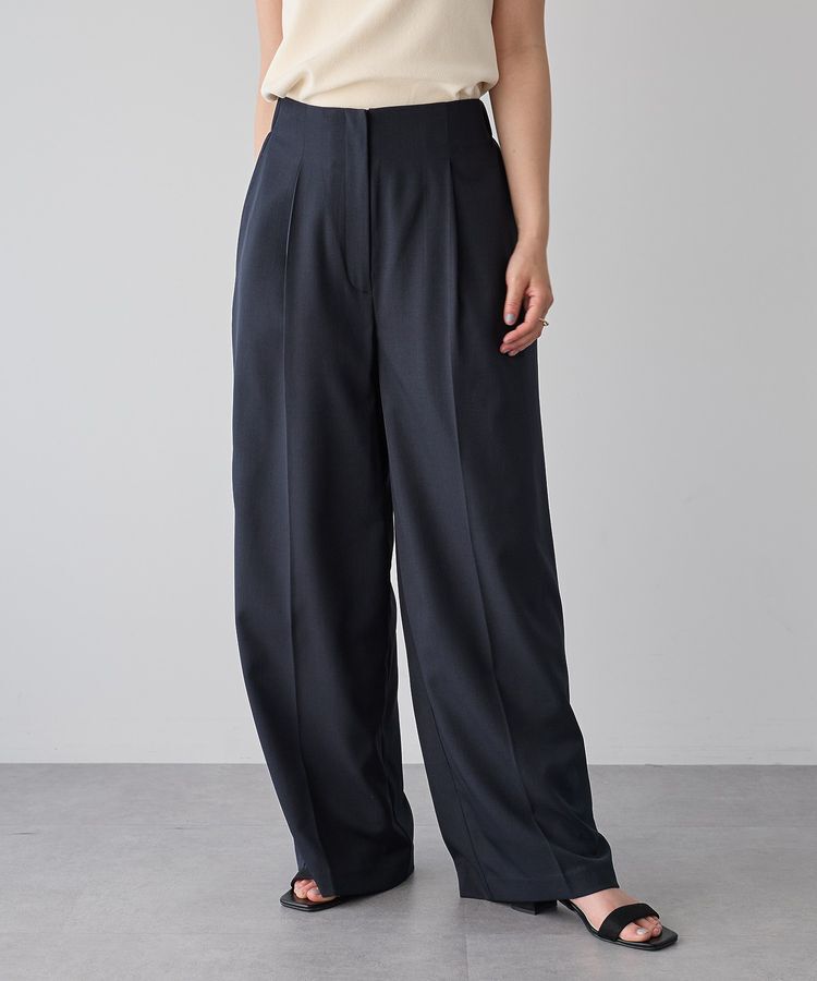 YECCA VECCA「タックワイドパンツ」|その他|