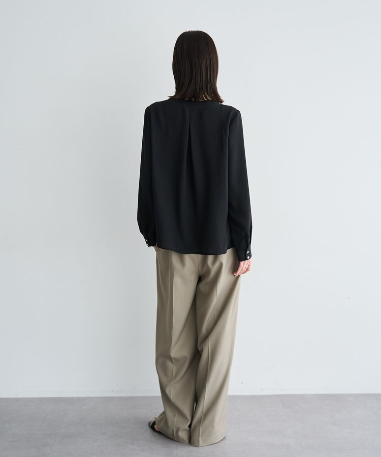 YECCA VECCA「タックワイドパンツ」|その他|