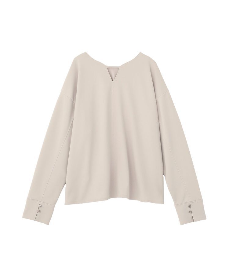 GARAGE OF GOOD CLOTHING「【日本製】ジョーゼットジャージ-2WayTブラウス」|シャツ・ブラウス|