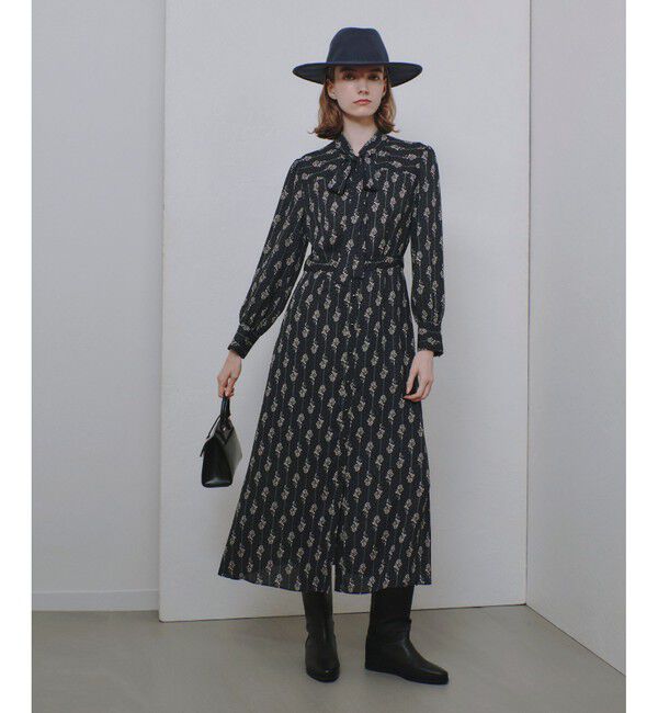 allureville「プチフルールプリントワンピース」|ワンピース|