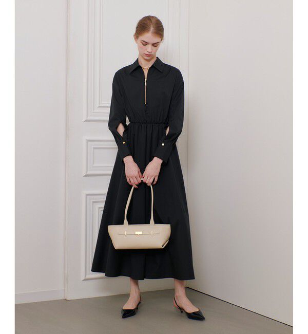 LOULOU WILLOUGHBY「【LOULOU WILLOUGHBY】ボリュームギャザーシャツワンピース」|ワンピース|