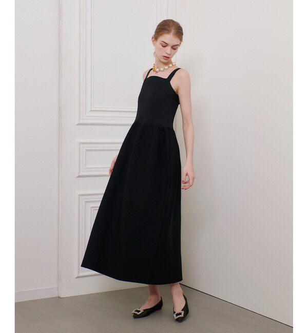 LOULOU WILLOUGHBY「【LOULOU WILLOUGHBY】ニットコクーンキャミワンピース」|ワンピース|