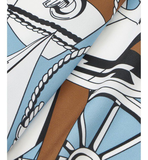 LOULOU WILLOUGHBY「【LOULOU WILLOUGHBY】RATTIマリーナプリントアメスリワンピース」|ワンピース|