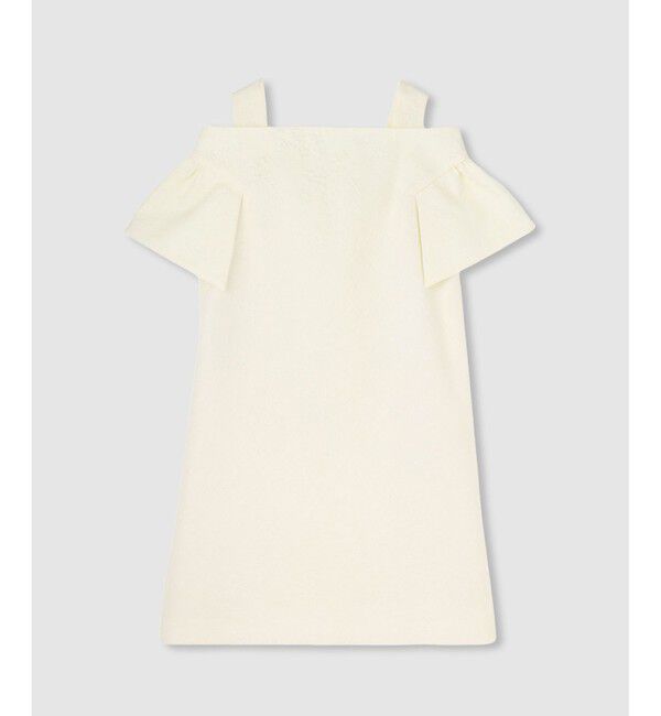 LOULOU WILLOUGHBY「【LOULOU WILLOUGHBY】フラワージャガードミニワンピース」|ワンピース|