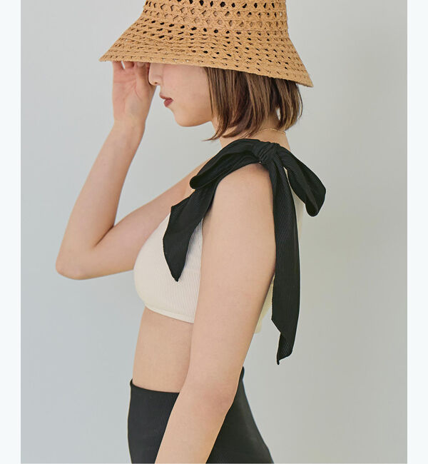 SEA DRESS「ワンショルダーデザインリブビキニ」|ビキニ|