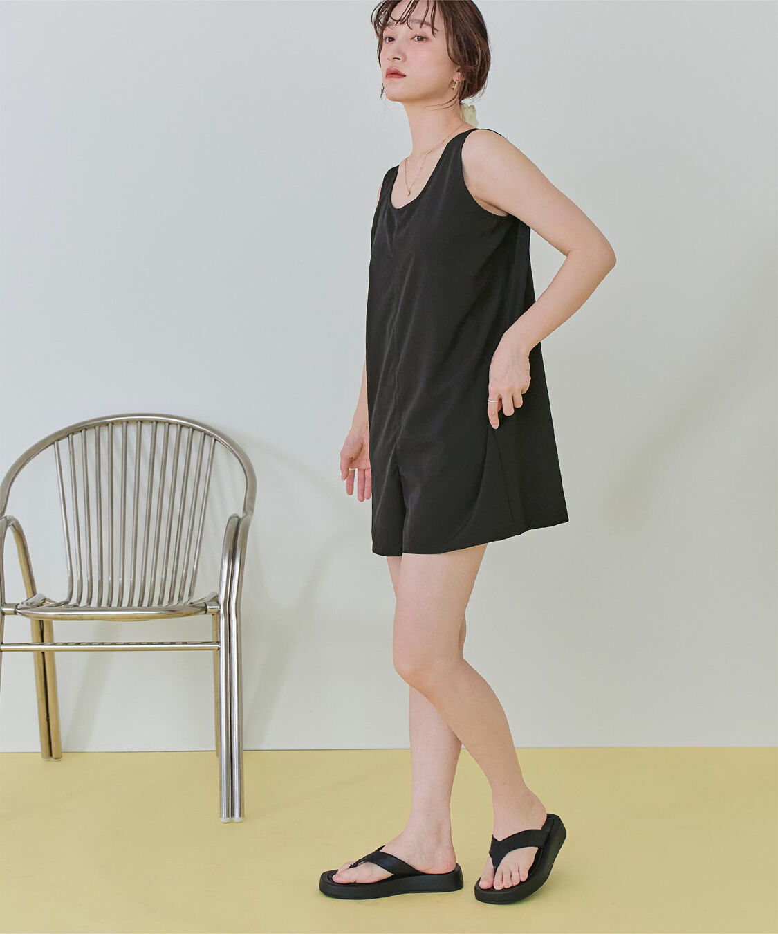 SEA DRESS「シンプルタンクトップオールインワン/水着」|コンビネゾン|