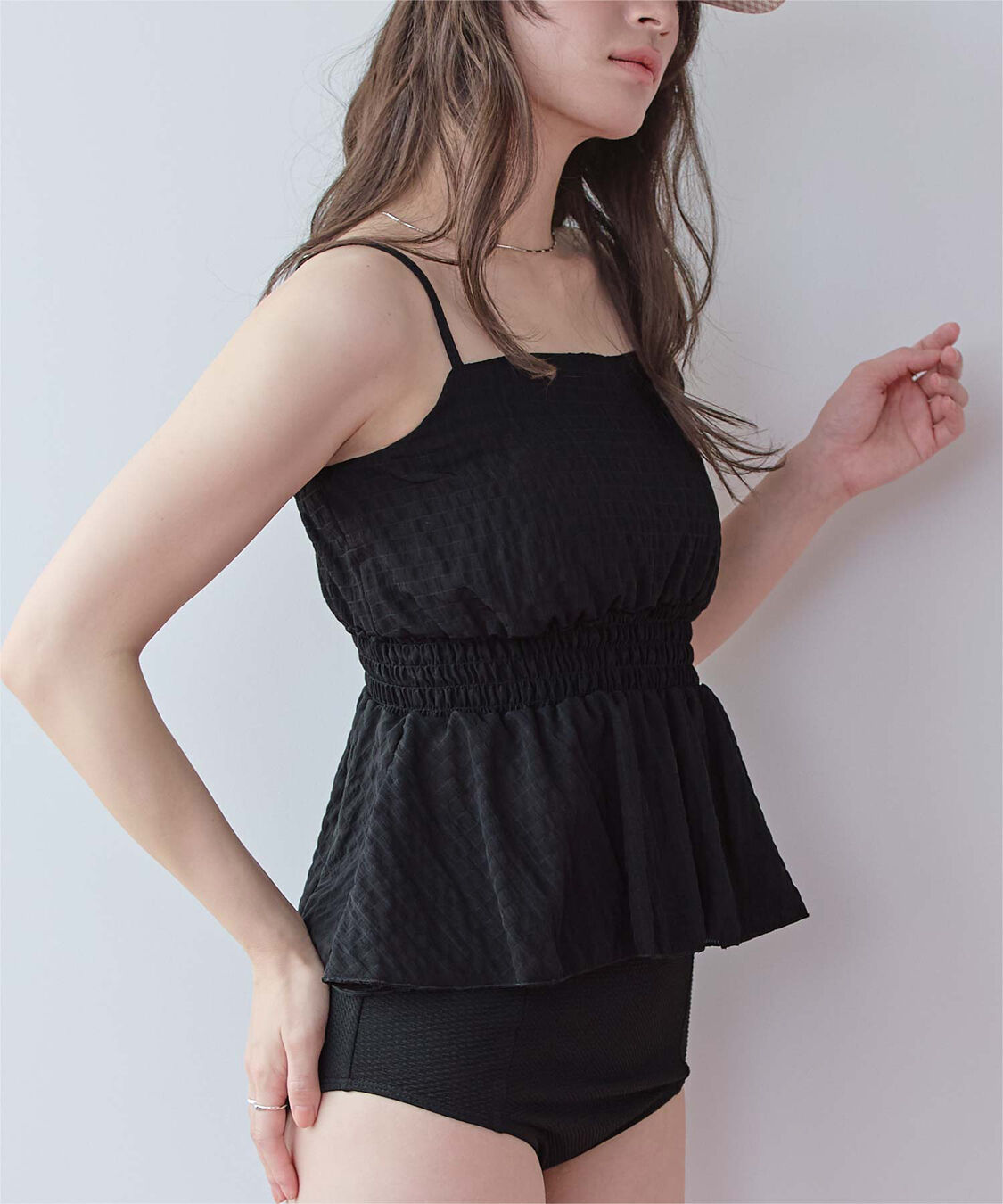 SEA DRESS「3点セット/ライトシャーリングトップス付ビキニ/水着」|ビキニ|