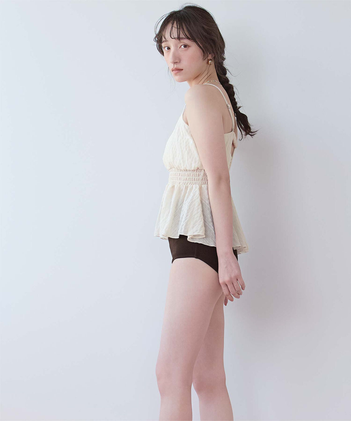 SEA DRESS「3点セット/ライトシャーリングトップス付ビキニ/水着」|ビキニ|