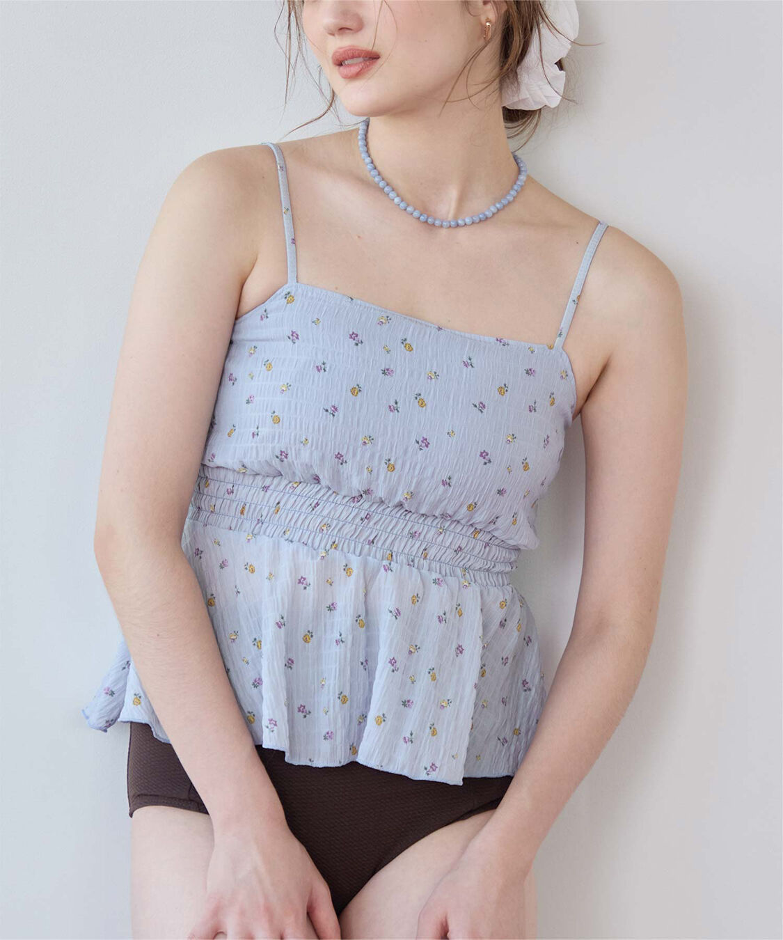 SEA DRESS「3点セット/ライトシャーリングトップス付ビキニ/水着」|ビキニ|