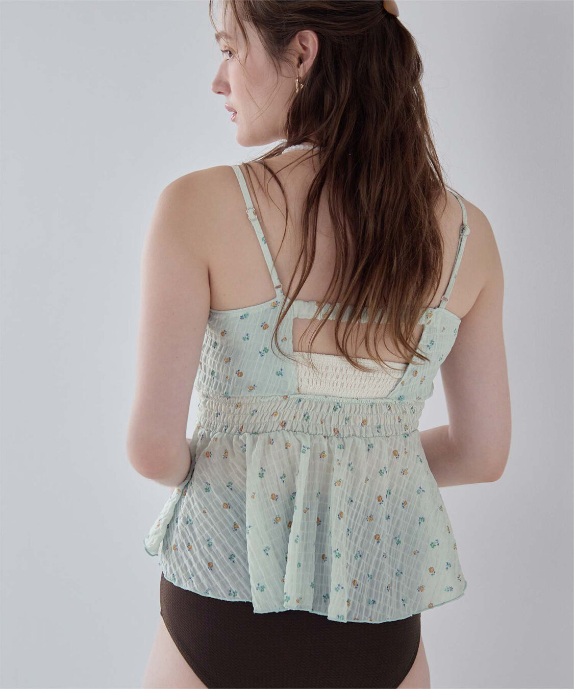 SEA DRESS「3点セット/ライトシャーリングトップス付ビキニ/水着」|ビキニ|