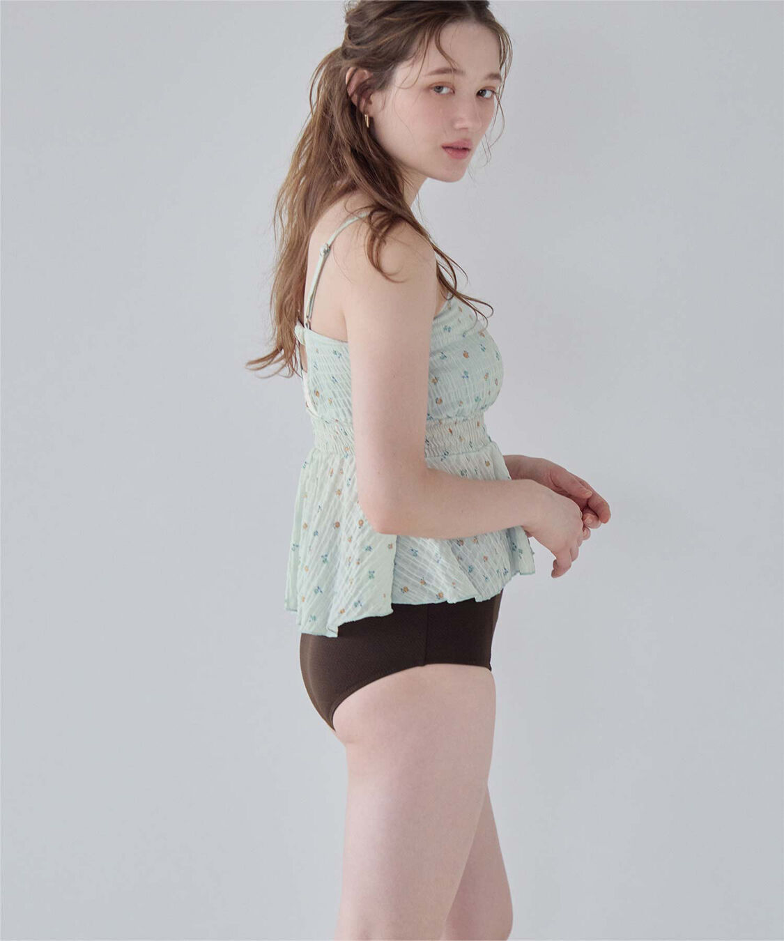 SEA DRESS「3点セット/ライトシャーリングトップス付ビキニ/水着」|ビキニ|