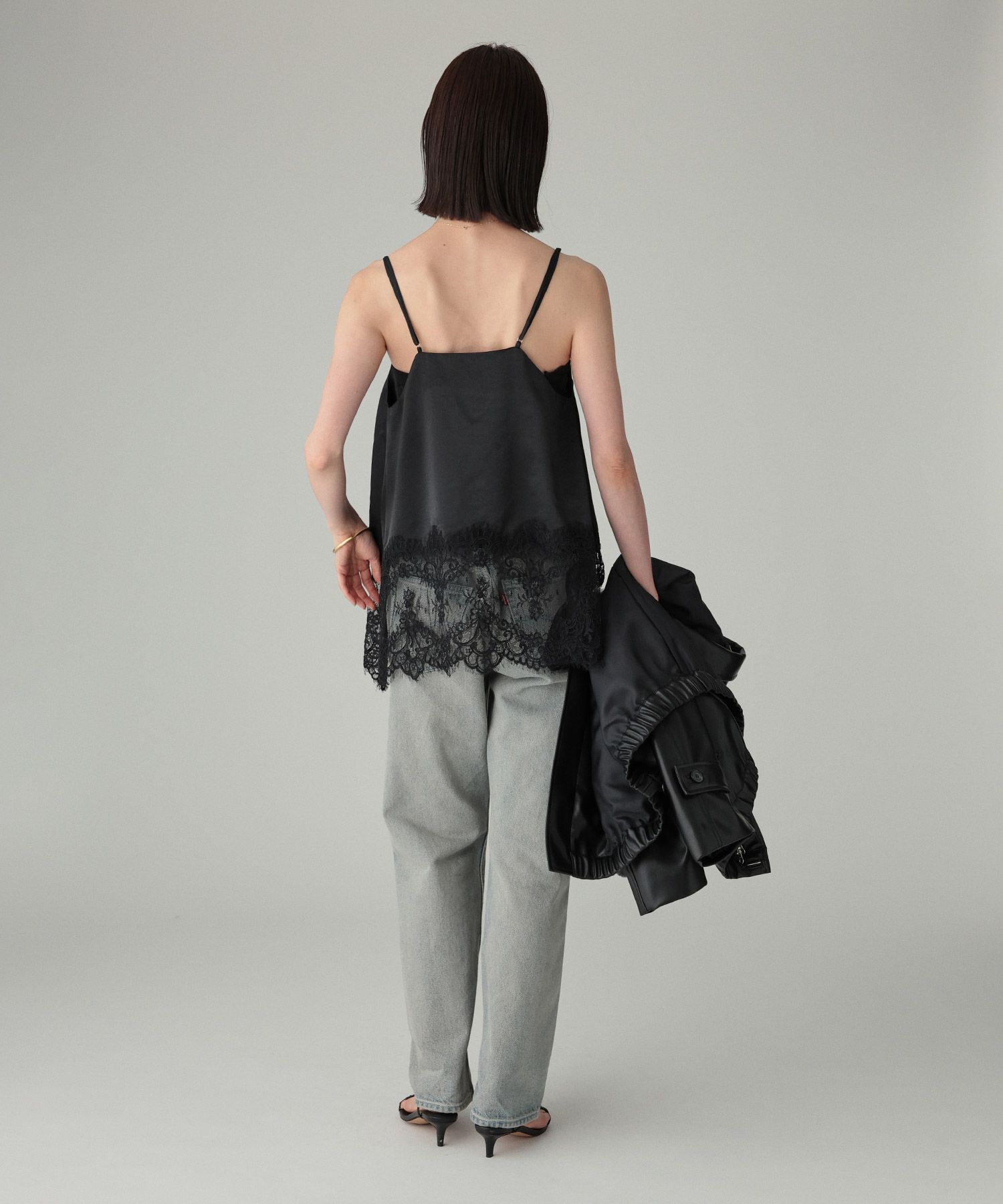 ヘムレースキャミソール　babylon 新品タグ付き ヘムレースキャミソール（BABYLONE）｜ルミネのファッション通販