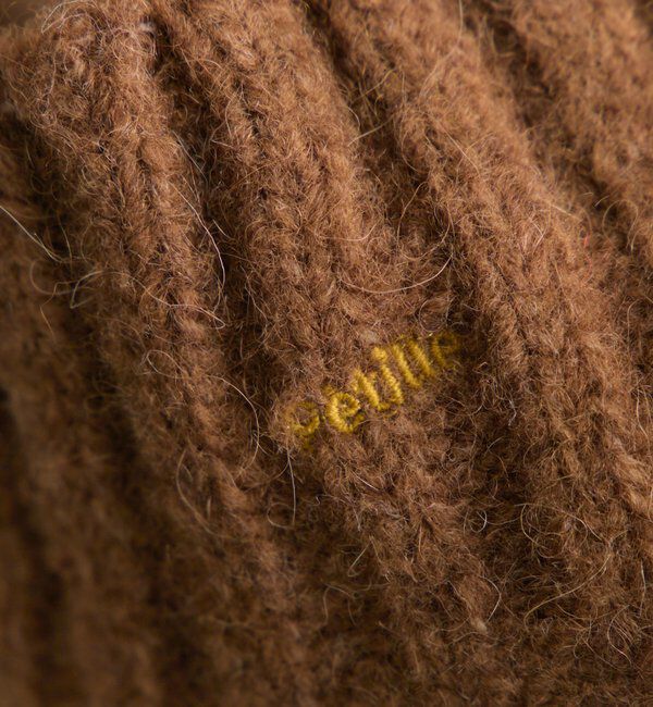  「アルパカ混ハイネックニットプルオーバー」|キャミソール|