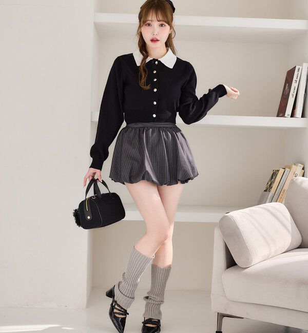  「バルーンミニスカート／サイズ展開あり」|スカート|