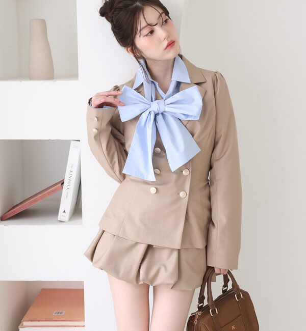  「バルーンミニスカート／サイズ展開あり」|スカート|