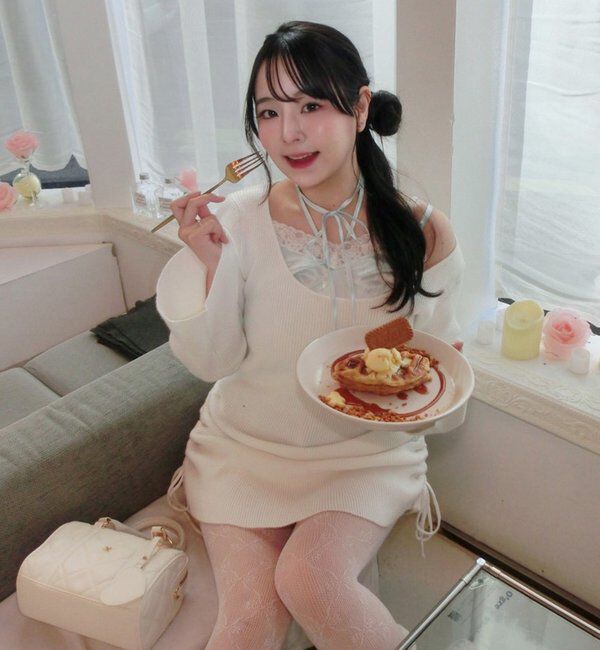  「【omiyu企画】レースサテンキャミSETニットミニワンピ」|その他|