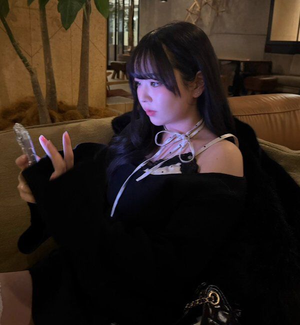  「【omiyu企画】レースサテンキャミSETニットミニワンピ」|その他|