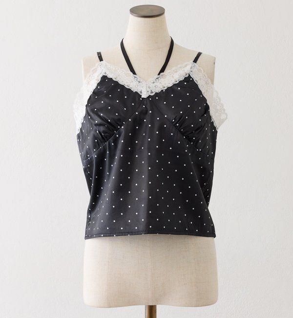  「【omiyu企画】レースサテンキャミSETニットミニワンピ」|その他|