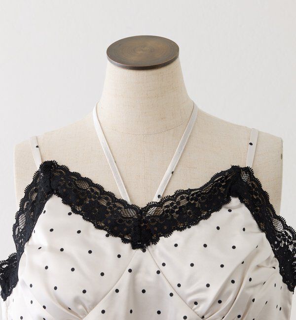  「【omiyu企画】レースサテンキャミSETニットミニワンピ」|その他|