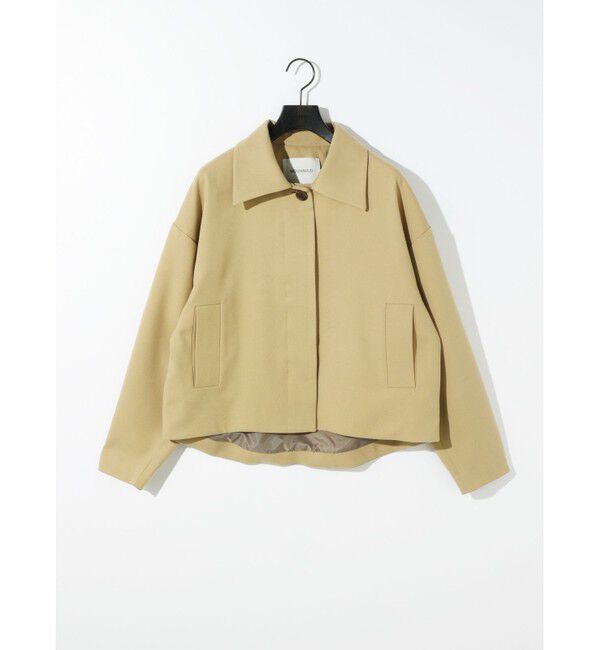 MIDIUMISOLID「MIDIUMISOLID for Ladies ショートジャケット」|その他|ベージュ