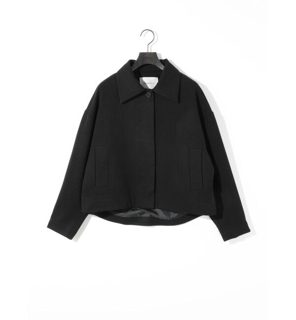 MIDIUMISOLID「MIDIUMISOLID for Ladies ショートジャケット」|その他|ブラック