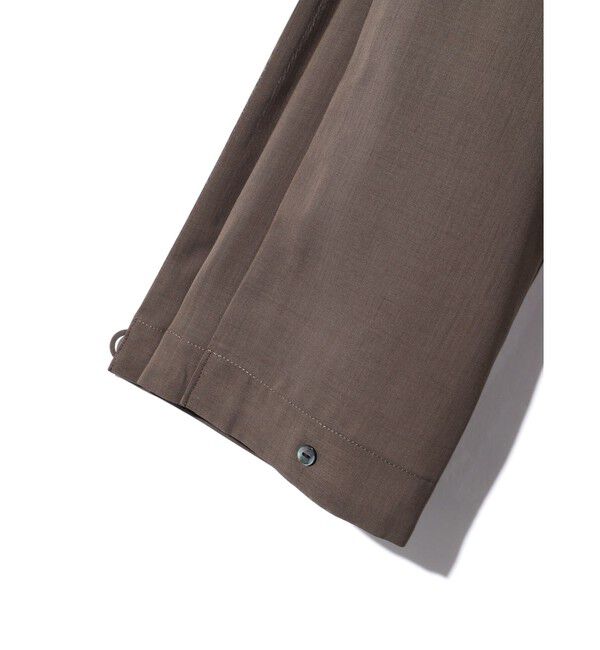 MIDIUMISOLID「MIDIUMISOLID for Ladies フレアスリーブシアーシャツ」|シャツ・ブラウス|