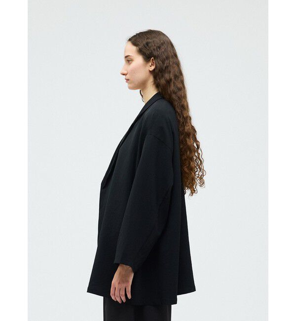 mizuiro ind「mizuiro ind テーラードシャツジャケット」|テーラードジャケット|