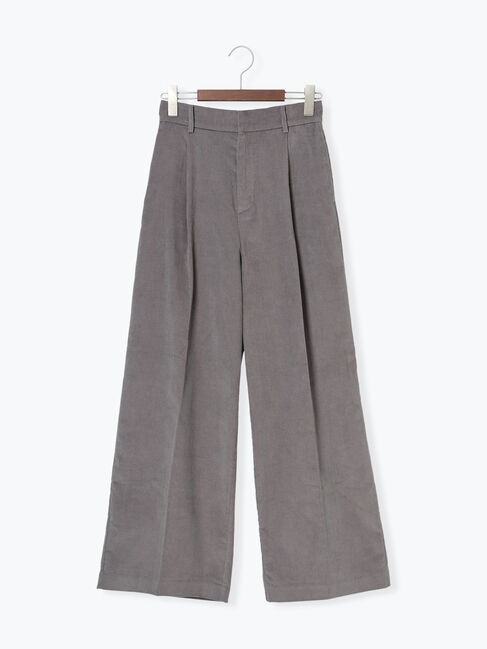 Te chichi「ソフトコーデュロイワイドパンツ」|その他|