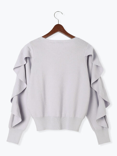 Te chichi「ショルダーラッフルニット」|ニット・セーター|