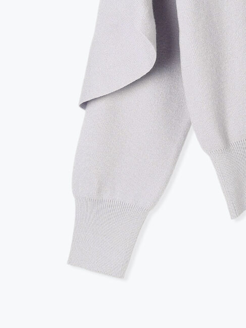 Te chichi「ショルダーラッフルニット」|ニット・セーター|