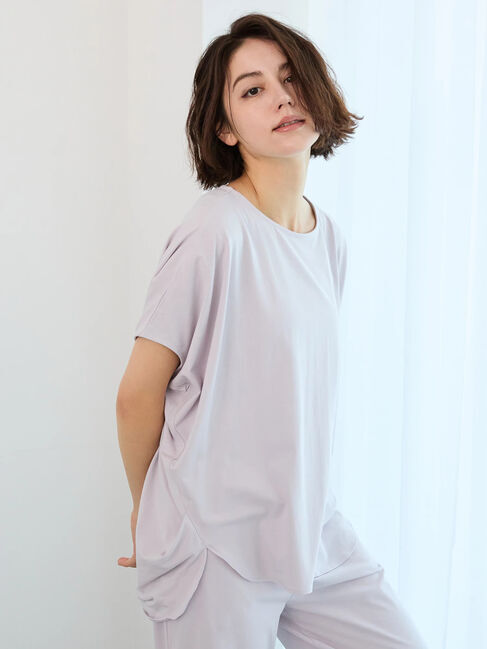 Te chichi「ワンポイント刺繍デザインプルオーバー」|Tシャツ・カットソー|