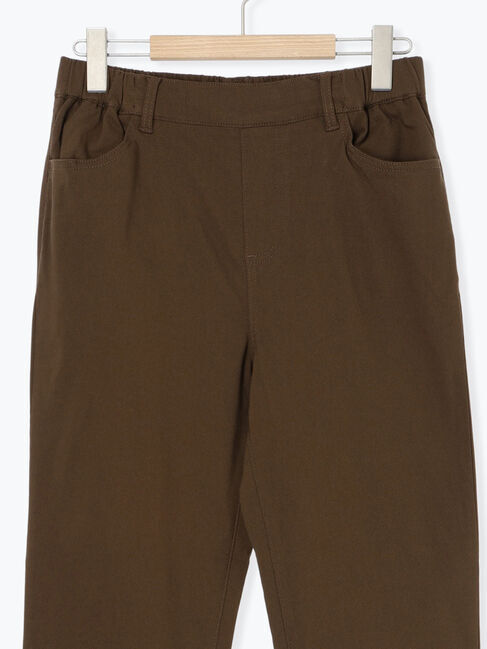 Samansa Mos2 blue「裏起毛ストレッチパンツ」|その他|